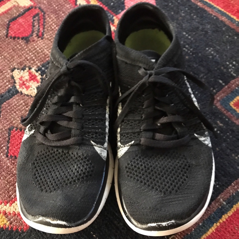 Nike Black Flyknit Shoes